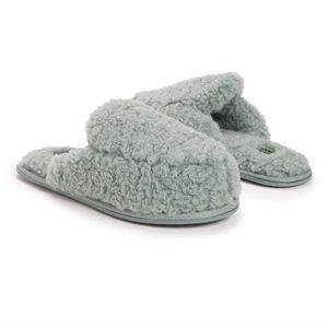 Muk Luks Chaya Slipper Gray Green